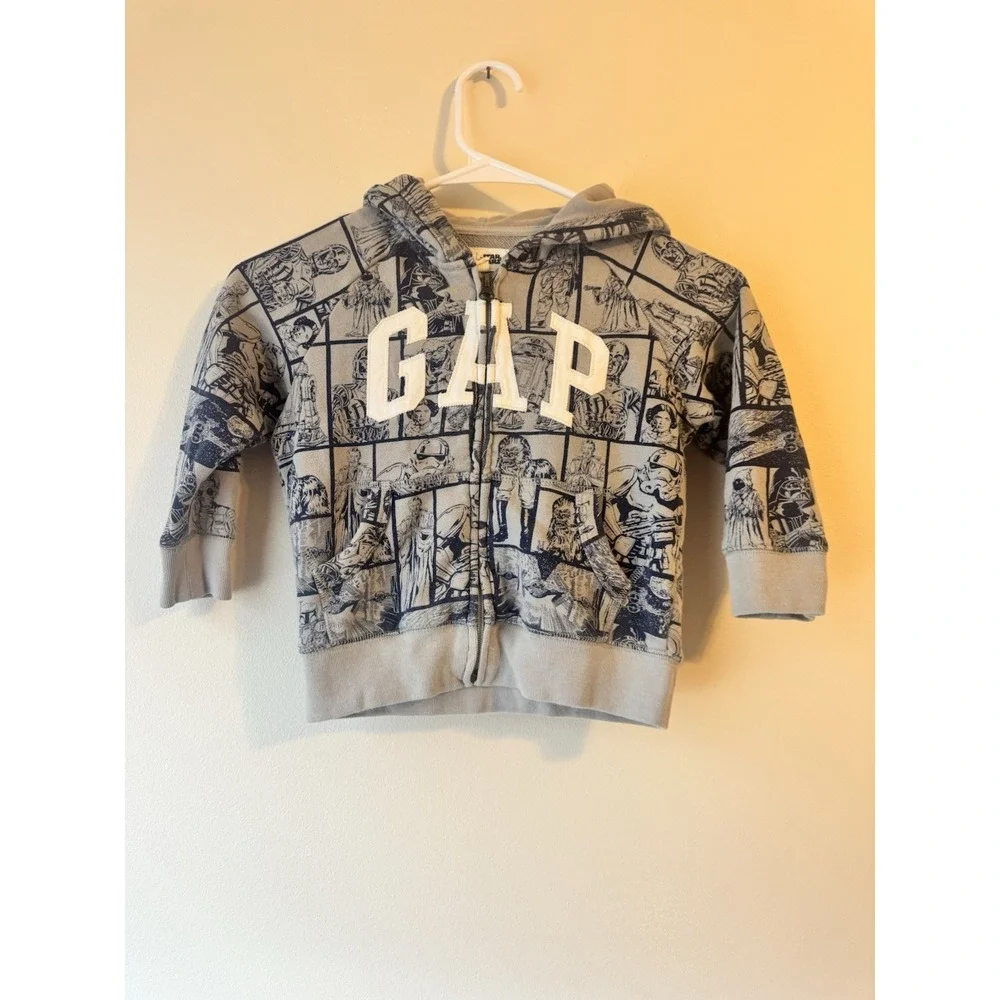 Gap Star Wars‎ Hoodie Size 3T GUC